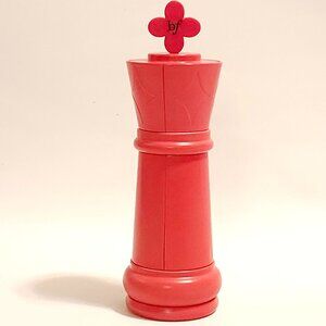 BENEFIT Cosmetics Chess Piece Tin Metal Storage Tin EMPTY